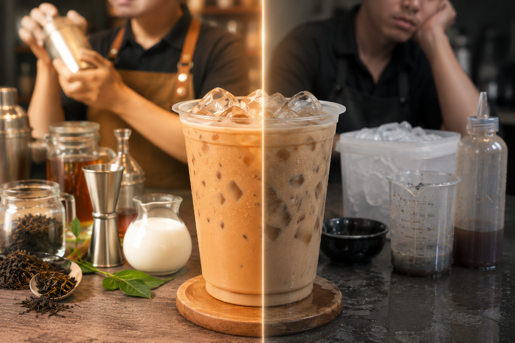 Cùng một công thức, tại sao quán này pha ngon hơn quán kia?