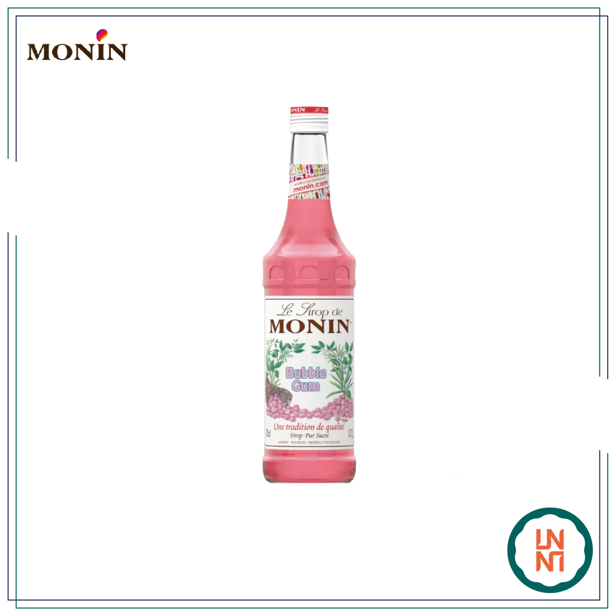 Syrup Monin Bubble Gum 700ml (Siro Kẹo Cao Su Monin)