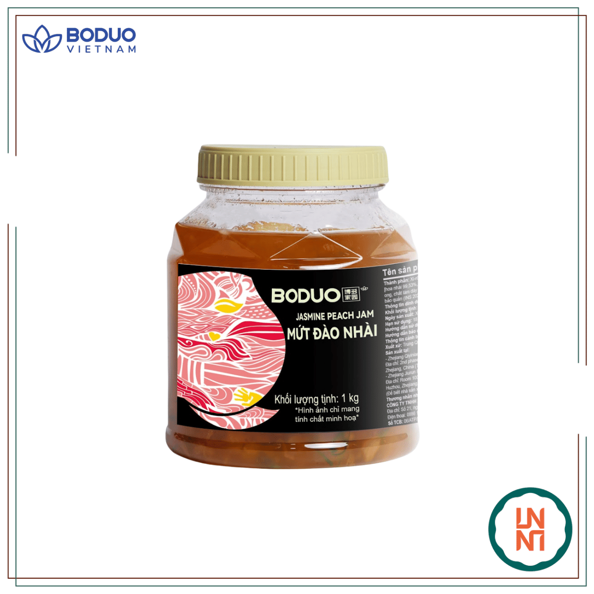 Mứt Boduo Đào Nhài 1Kg