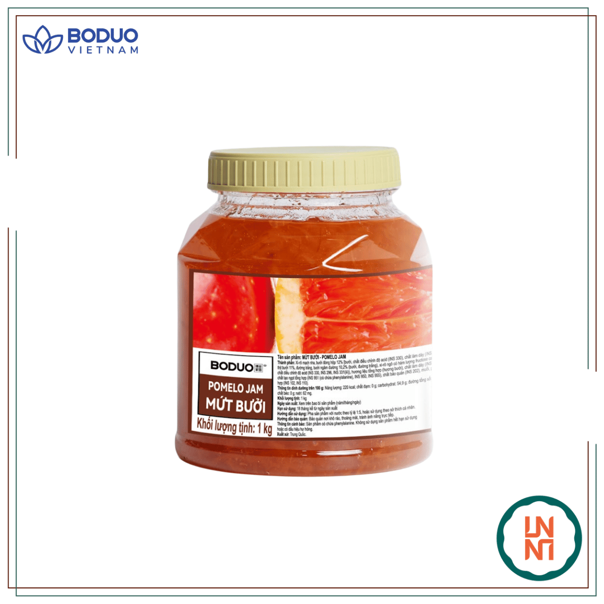 Mứt Boduo Bưởi Hồng 1Kg