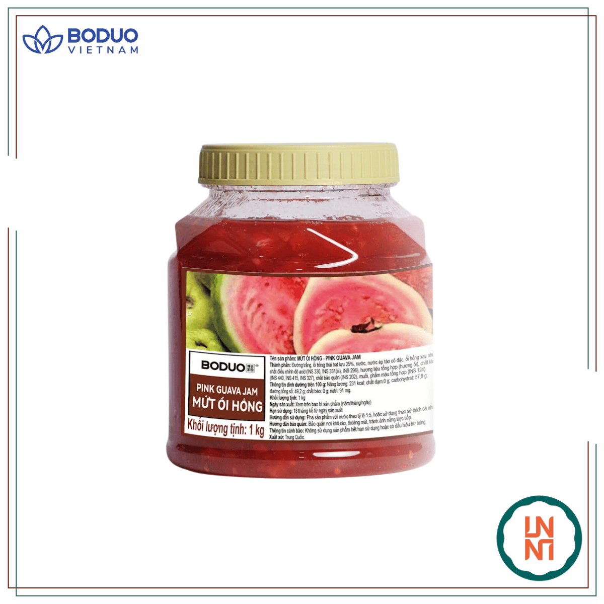 Mứt Boduo Ổi Hồng 1Kg
