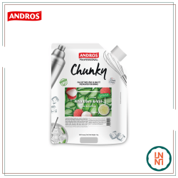 Mứt Chunky Nha Đam & Vải 1Kg (Andros Chunky Aloe & Lychee)