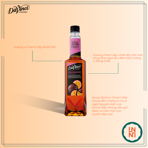 Syrup DaVinci Chanh Dây 750ml