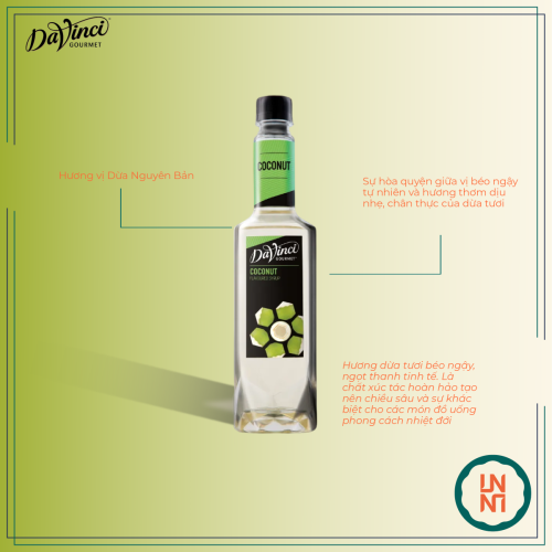 Syrup DaVinci Dừa 750ml