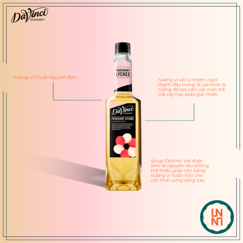 Syrup DaVinci Vải 750ml