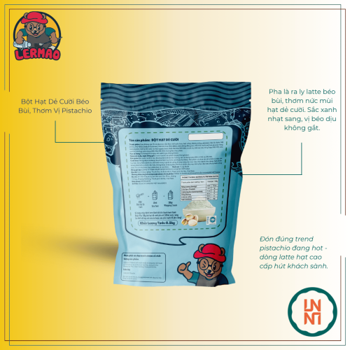 Lermao Bột Hạt Dẻ Cười 1Kg