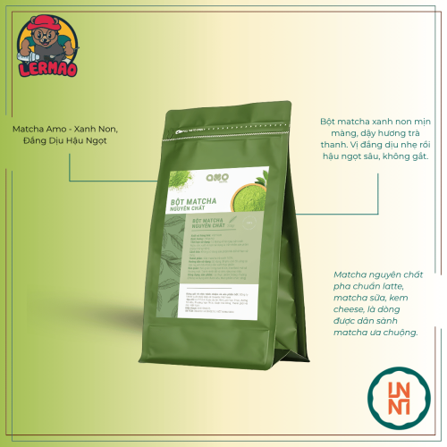 Lermao Bột Matcha Amo (200Gr & 500Gr)