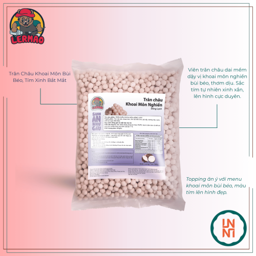 Lermao Trân Châu Khoai Môn 500Gr