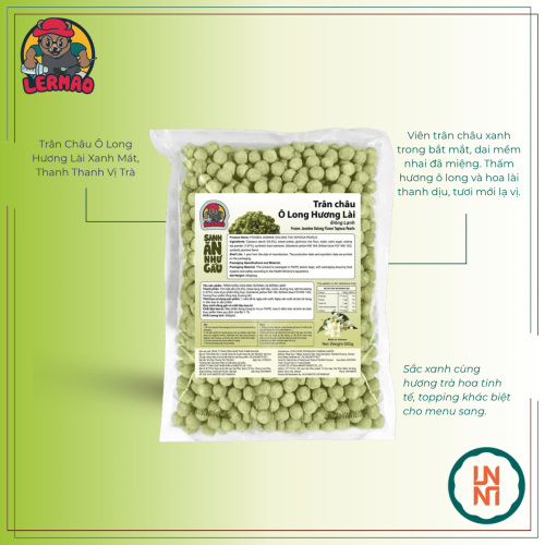 Lermao Trân Châu Tươi Oolong Lài 500Gr