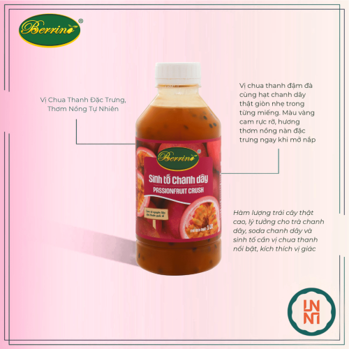 Mứt Berrino Chanh Dây 1Kg