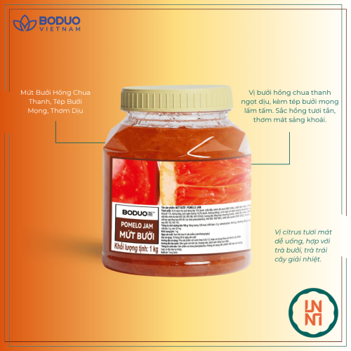 Mứt Boduo Bưởi Hồng 1Kg