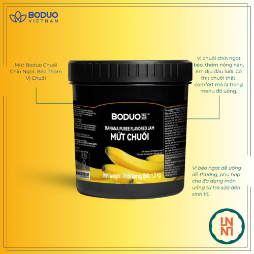 Puree Boduo Chuối 1,3Kg