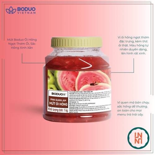 Mứt Boduo Ổi Hồng 1Kg