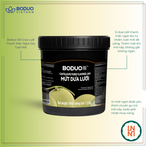 Puree Boduo Dưa Lưới 1,3Kg