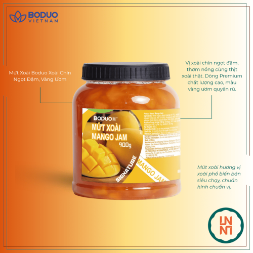 Mứt Boduo Xoài 900Gr