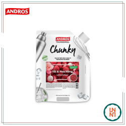 Mứt Chunky Vải & Hoa Hồng 1Kg (Andros Chunky Lychee & Rose)