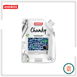 Mứt Chunky Việt Quất 1Kg (Andros Chunky Blueberry)
