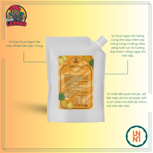 Mứt Lermao Dứa 1Kg