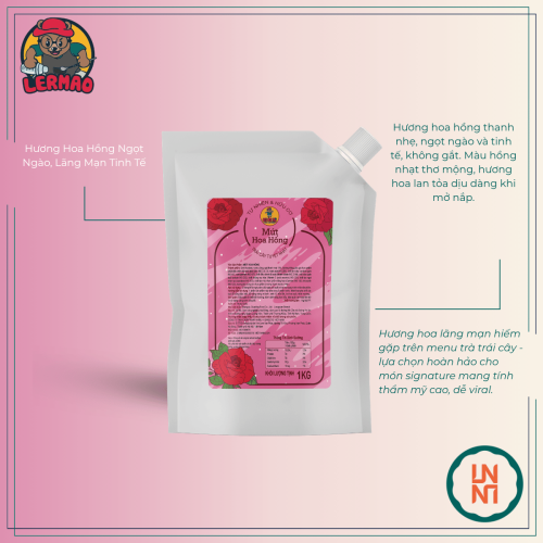 Mứt Lermao Hoa Hồng 1Kg