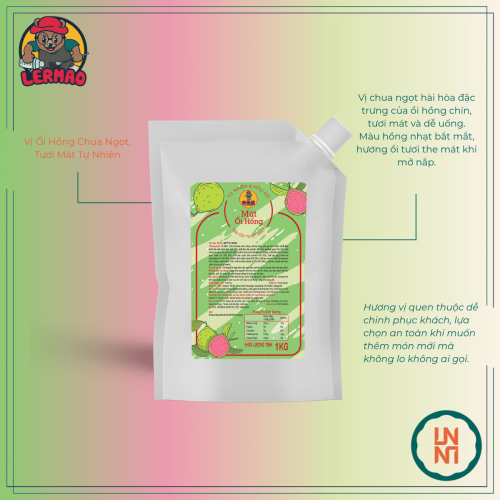 Mứt Lermao Ổi Hồng 1Kg