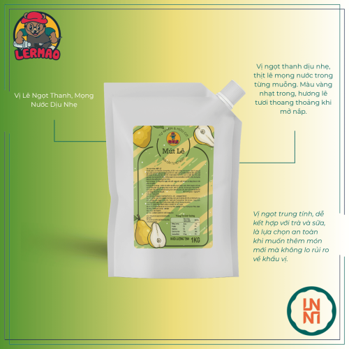 Mứt Lermao Lê 1Kg