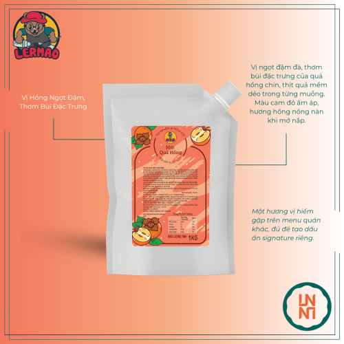 Mứt Lermao Quả Hồng 1Kg