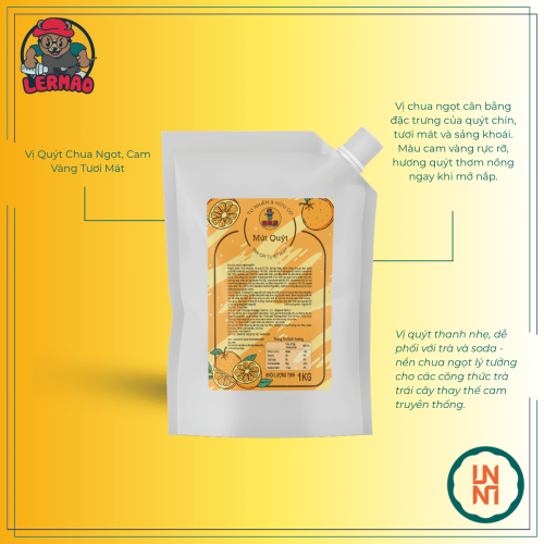 Mứt Lermao Quýt 1Kg