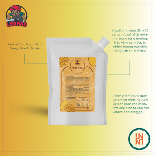 Mứt Lermao Xoài 1Kg