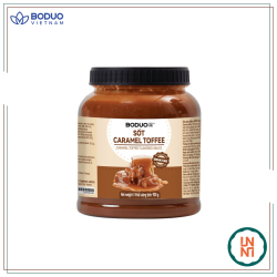Sốt Boduo Caramel Toffee 900Gr