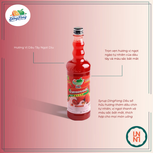 Syrup Ding Fong Dâu 750ml