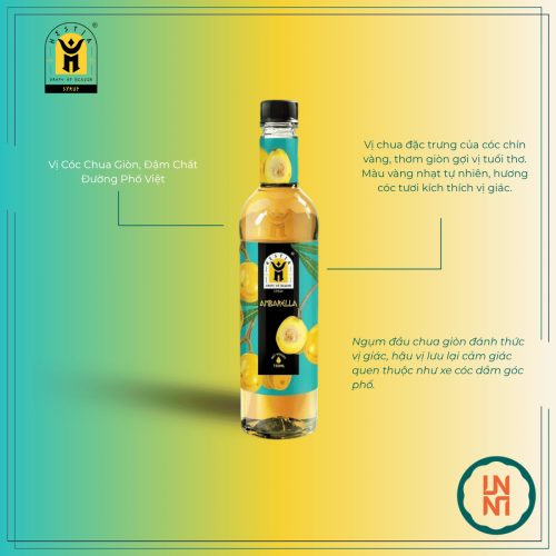 Syrup Hestia Cóc Vàng 750ml