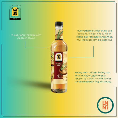 Syrup Hestia Gạo Rang 750ml