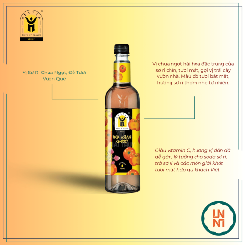 Syrup Hestia Sơ Ri 750ml