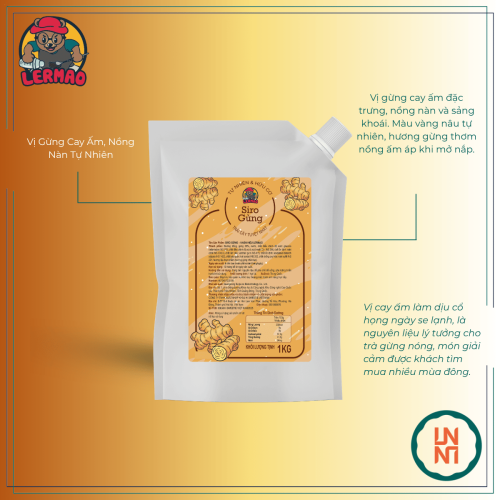 Mứt Lermao Gừng 1Kg
