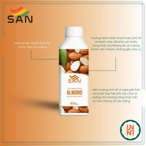 Syrup San Hạnh Nhân (Almond) 1Kg
