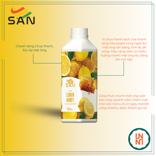 Syrup San Chanh Vàng Mật Ong 1Kg