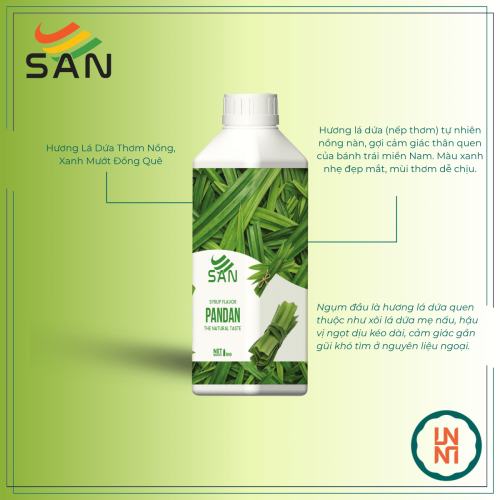 Syrup San Lá Dứa 1Kg