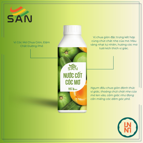 Nước Cốt Cóc Mơ Syrup San 1Kg