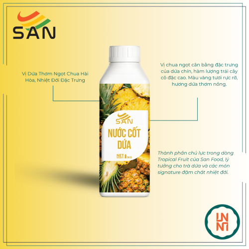 Nước Cốt Dứa Syrup San 1Kg