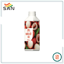 Nước Cốt Vải Syrup San 1Kg