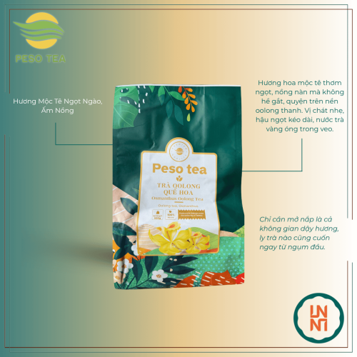 Trà Oolong Quế Hoa Peso 500Gr